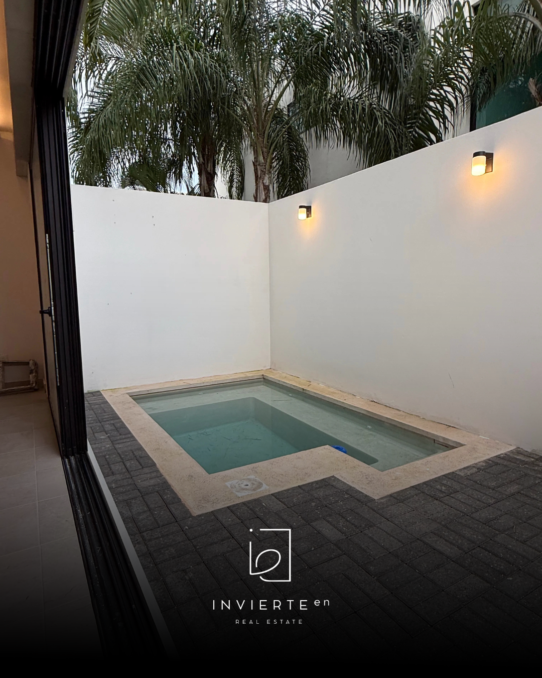 vivienda con piscina cancún